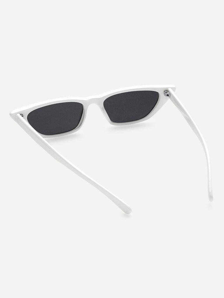 Cat Eye Mirror Lens Sunglasses-accessories-Des Mess
