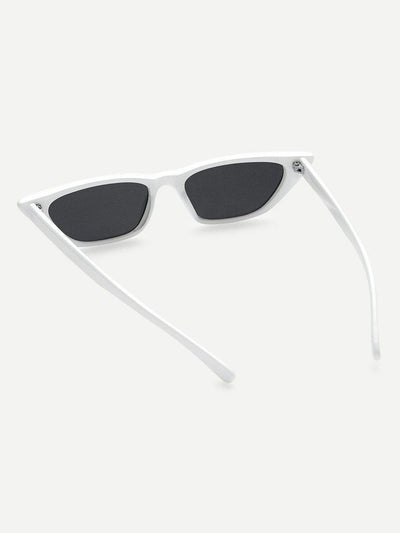 Cat Eye Mirror Lens Sunglasses-accessories-Des Mess