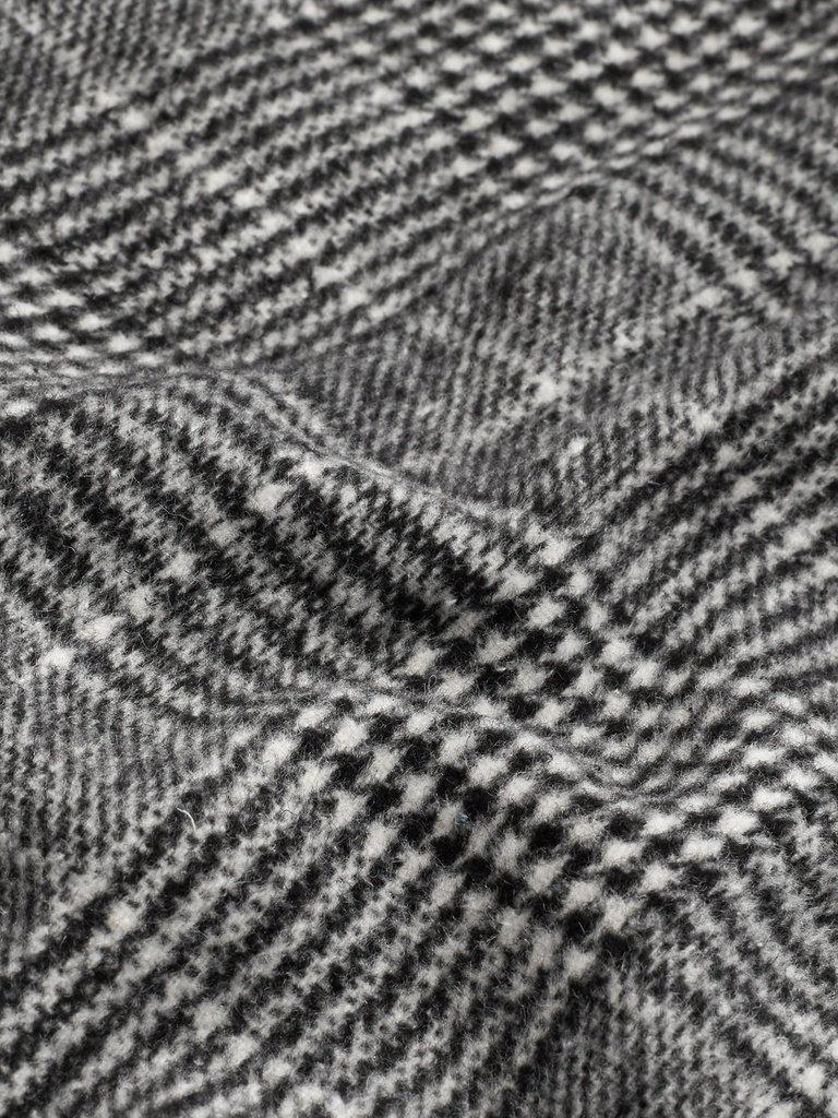 Zip Front Dual Pocket Plaid Skirt-bottom-Des Mess