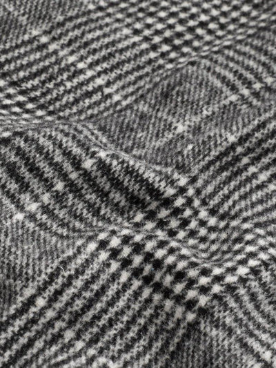 Zip Front Dual Pocket Plaid Skirt-bottom-Des Mess