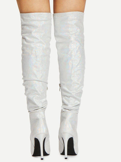 Stiletto Thigh High Boots-shoes-Des Mess