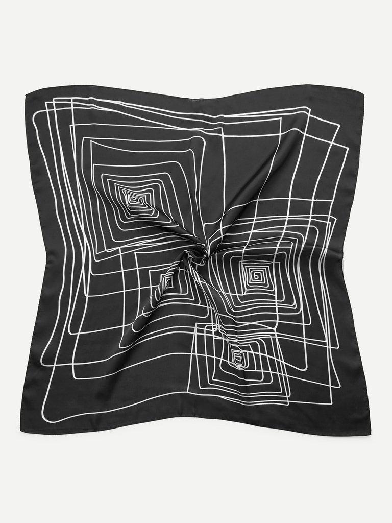 Abstract Line Print Bandana-accessories-Des Mess