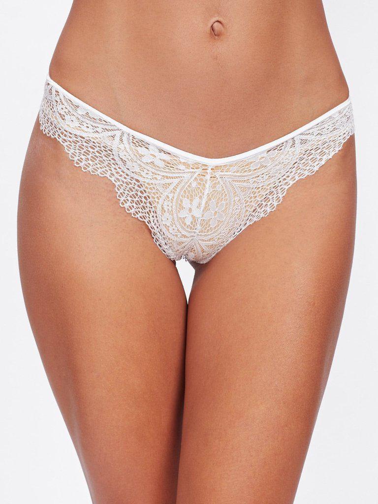 Scalloped Trim Lace Panty-lingerie-Des Mess