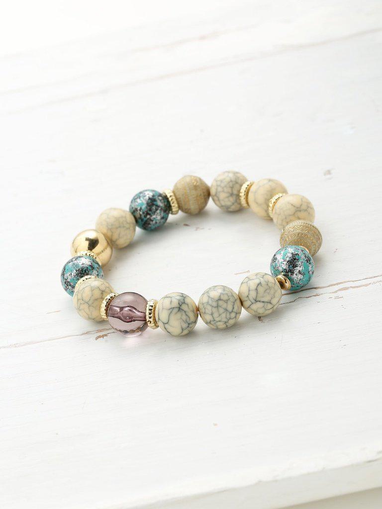 Elephant & Tassel Detail Bracelet Set-jewelry-Des Mess