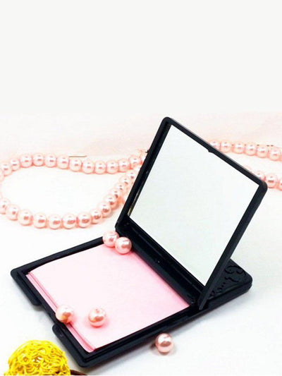 Rose Pattern Fold Mirror-makeup-Des Mess