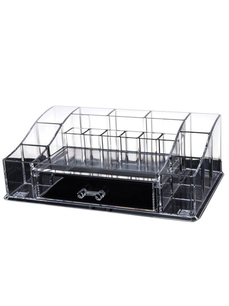 Acrylic Makeup & Beauty Storage With Drawer-makeup-Des Mess