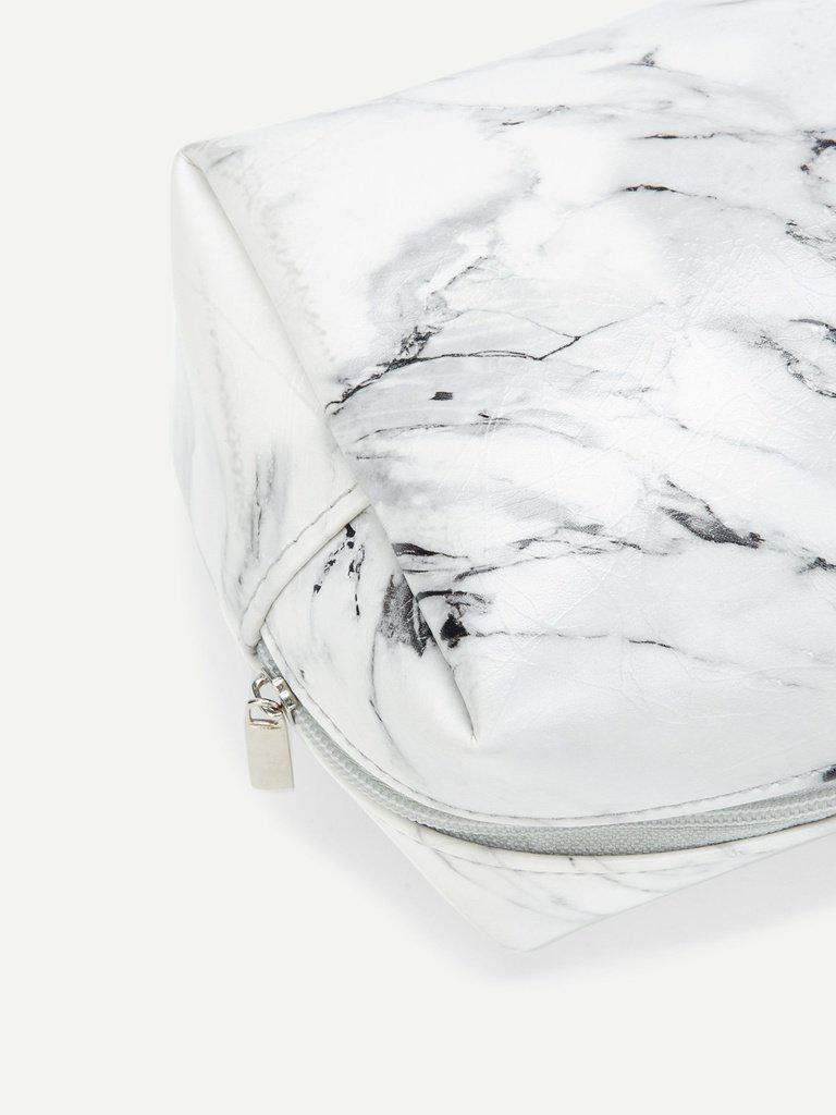 Marble Pattern Makeup Bag-makeup-Des Mess