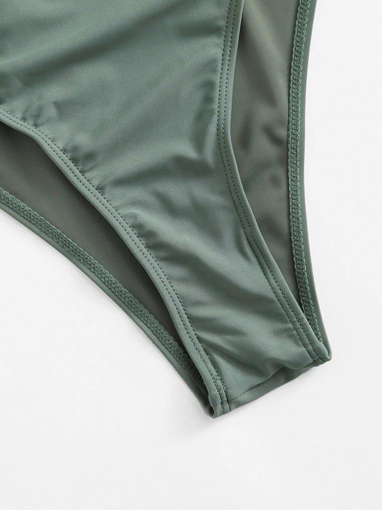 Low Back Adjustable Straps Swimsuit-swimwear-Des Mess