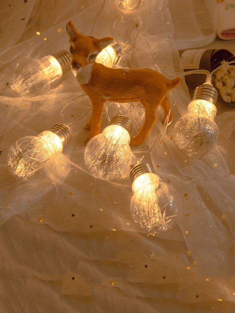 Plug In String Light With Bulb 20pcs-others-Des Mess