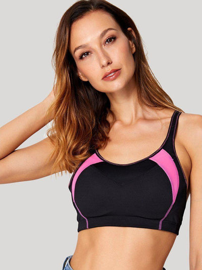 Cross Back Sports Bra-sportswear-Des Mess