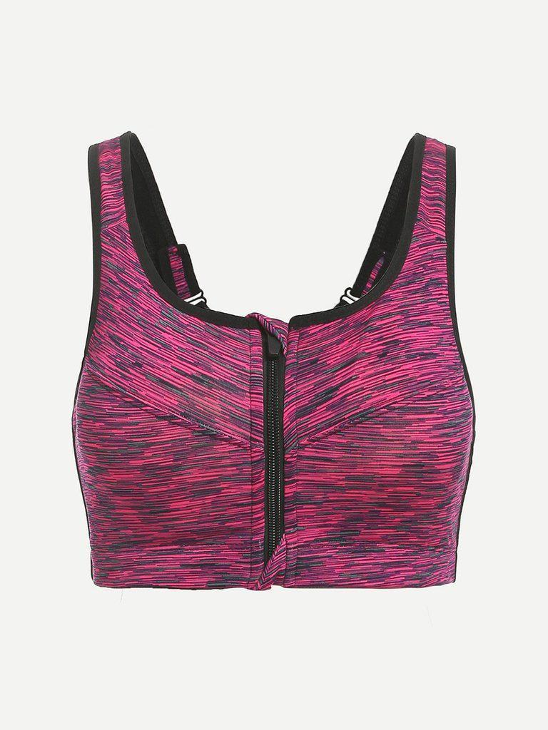 Space Dye Sports Bra-sportswear-Des Mess