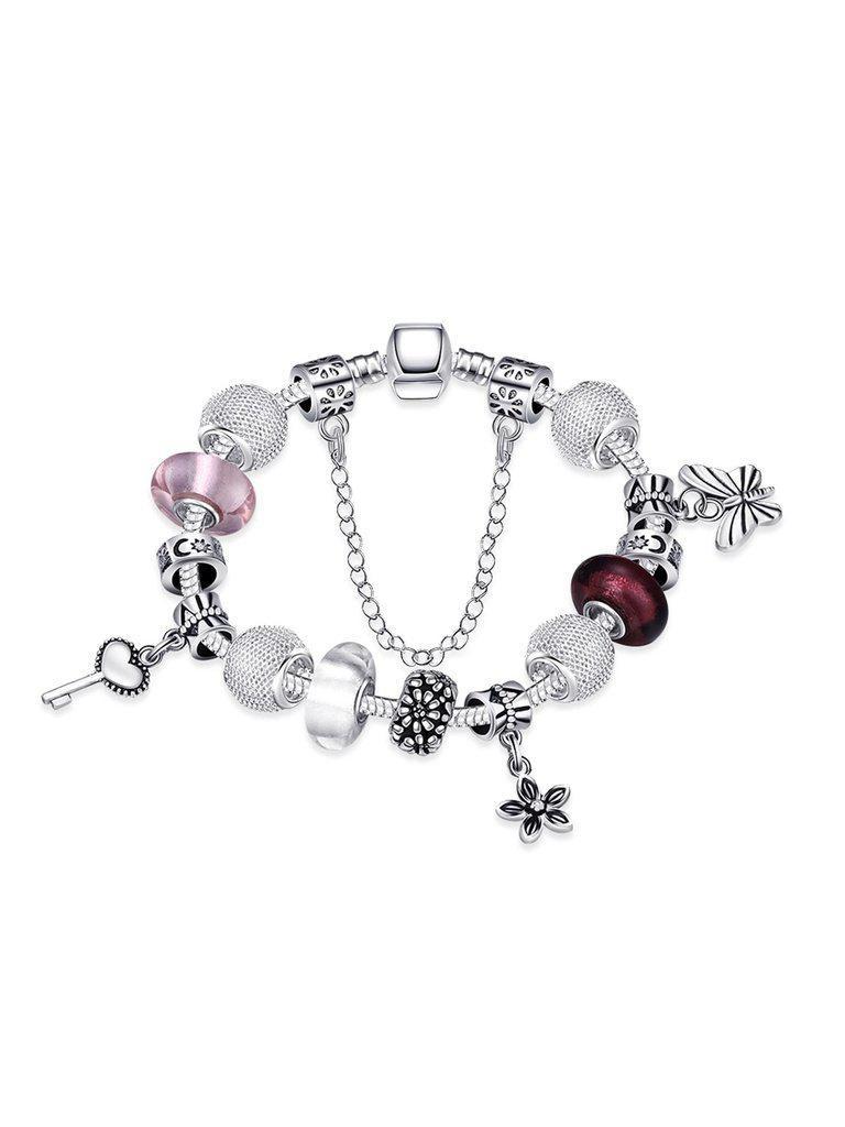 Butterfly And Chain Detail Bracelet-jewelry-Des Mess