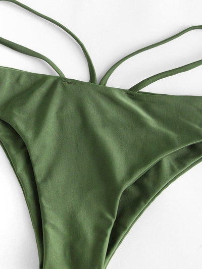 Criss Cross Bikini Set-swimwear-Des Mess