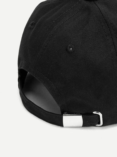 Embroidered Palm Baseball Cap-accessories-Des Mess