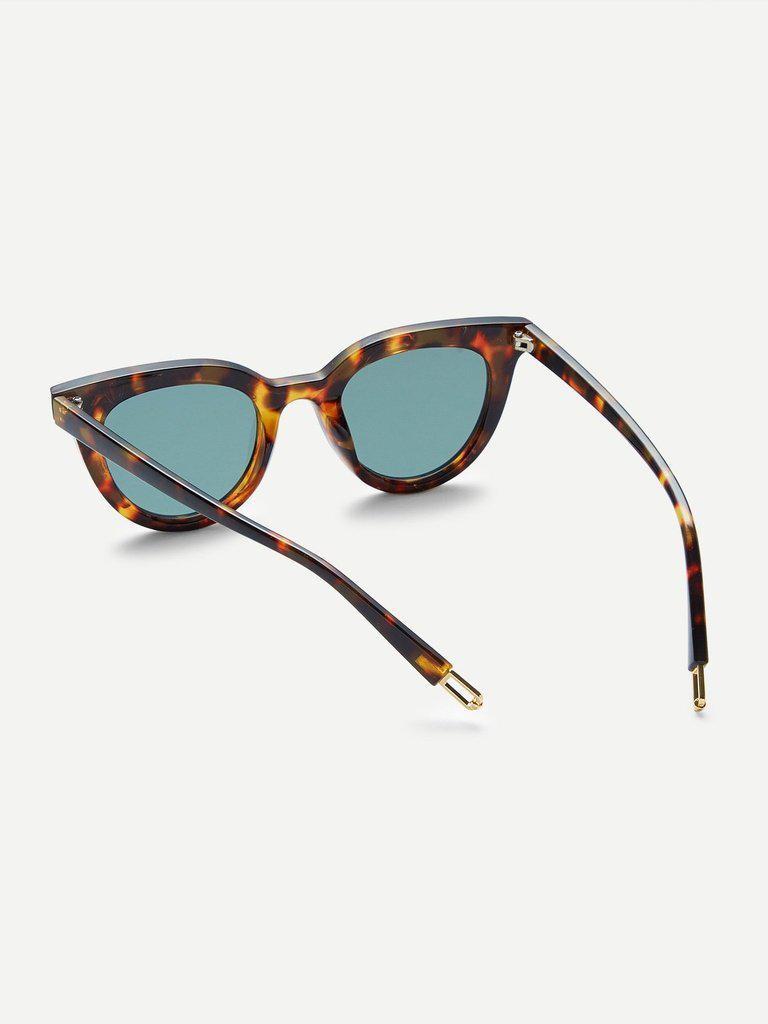 Tinted Flat Lens Sunglasses-accessories-Des Mess