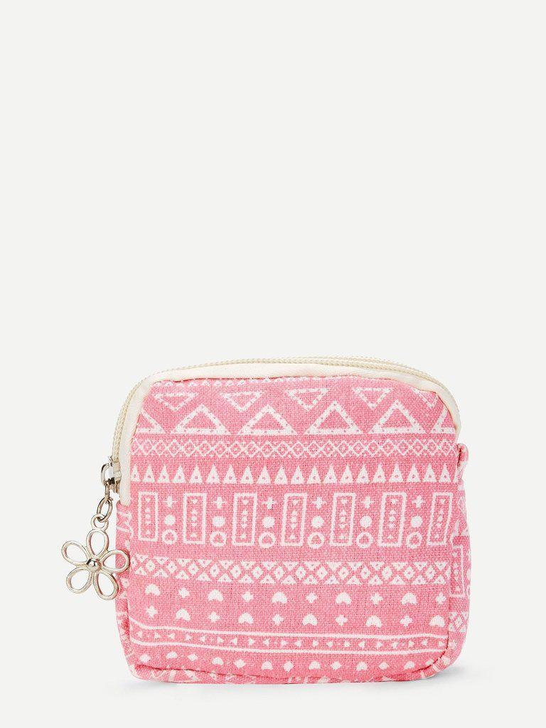 Geometric Pattern Storage Bag-makeup-Des Mess