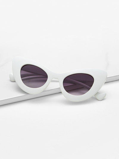 Colorblock Cat Eye Sunglasses-accessories-Des Mess