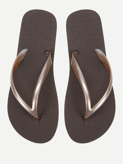Letter Toe Post Sandals-shoes-Des Mess