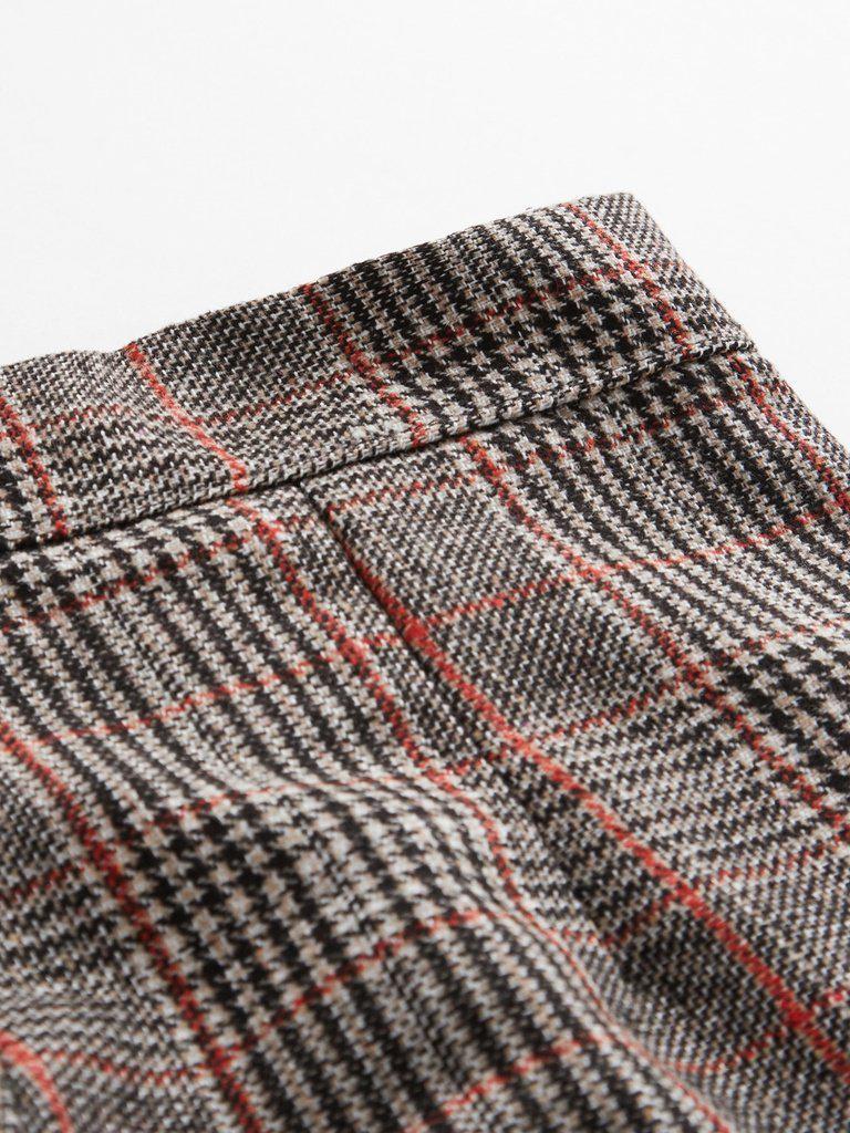 Wales Check Zip Back Skirt-bottom-Des Mess