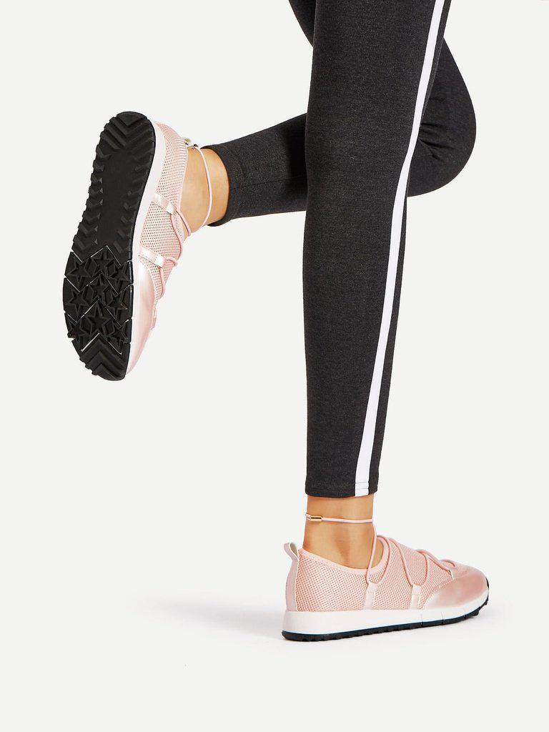 Net Surface Low Top Sneakers-shoes-Des Mess