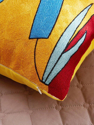 Abstract Painting Embroidery Pillowcase Cover 1Pc-others-Des Mess