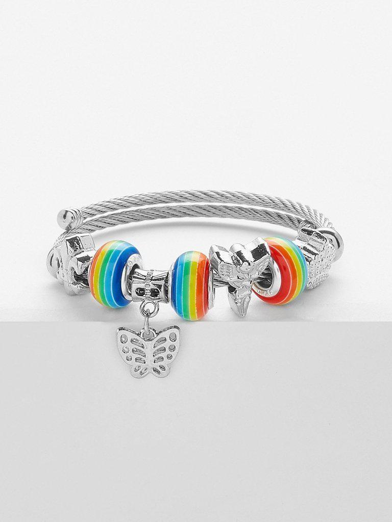 Butterfly Decorate Bangle--Des Mess