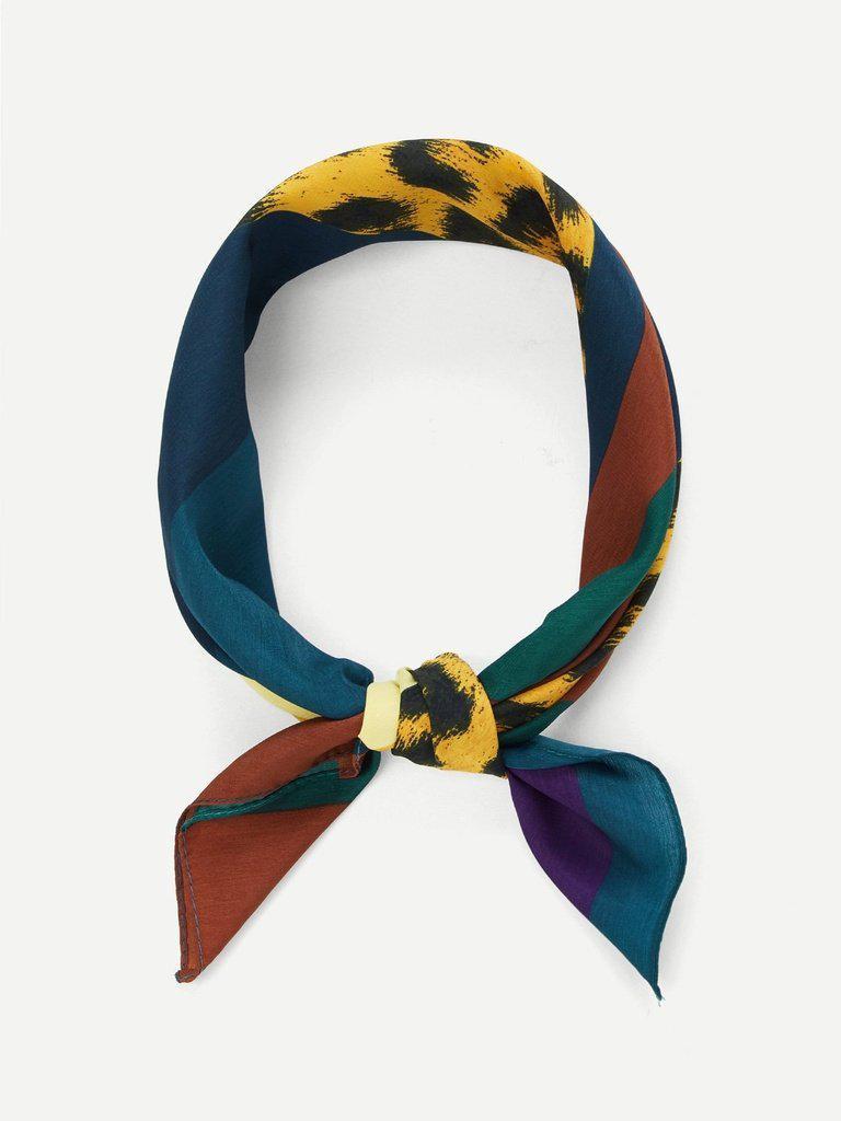 Leopard & Striped Bandana-accessories-Des Mess