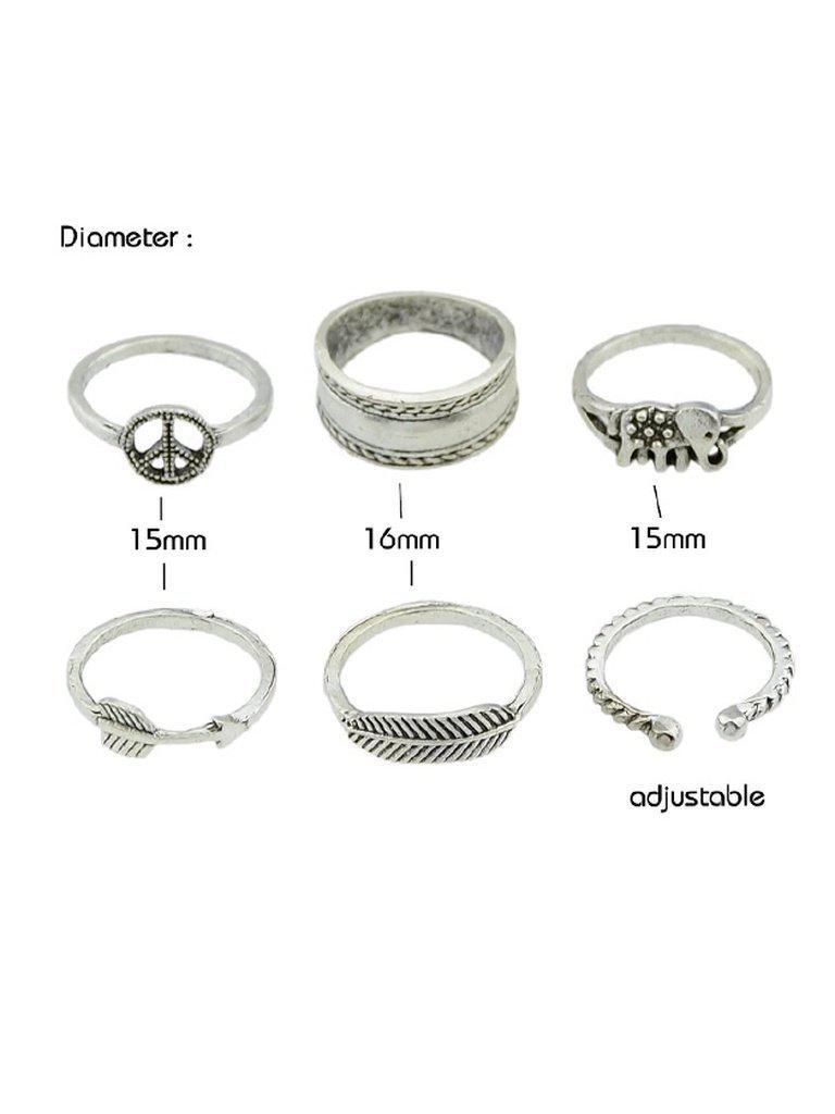 Joint Ring Six-Piece-jewelry-Des Mess
