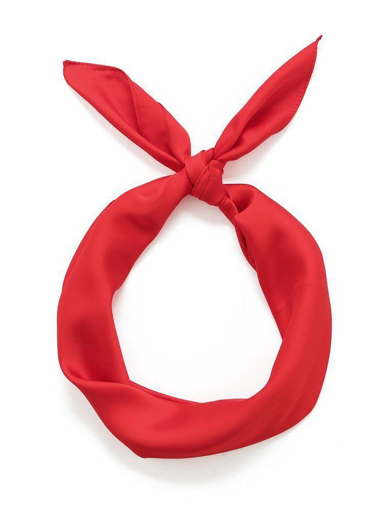 Plain Satin Bandana-accessories-Des Mess