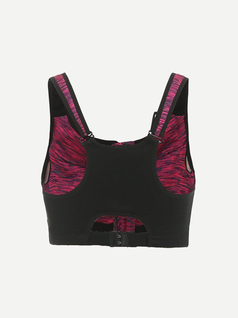 Space Dye Sports Bra-sportswear-Des Mess