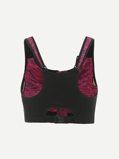 Space Dye Sports Bra-sportswear-Des Mess