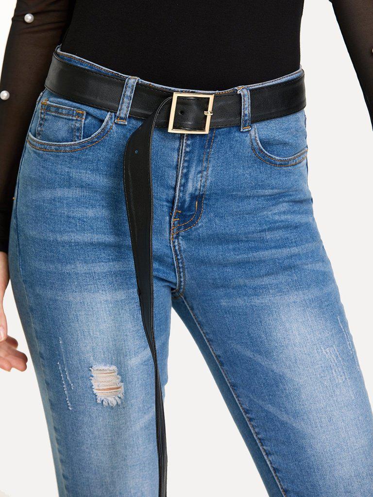 Square Buckle Belt-accessories-Des Mess
