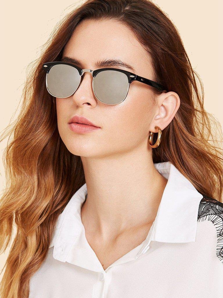 Mirror Lens Sunglasses-accessories-Des Mess