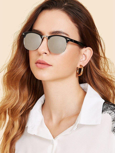 Mirror Lens Sunglasses-accessories-Des Mess