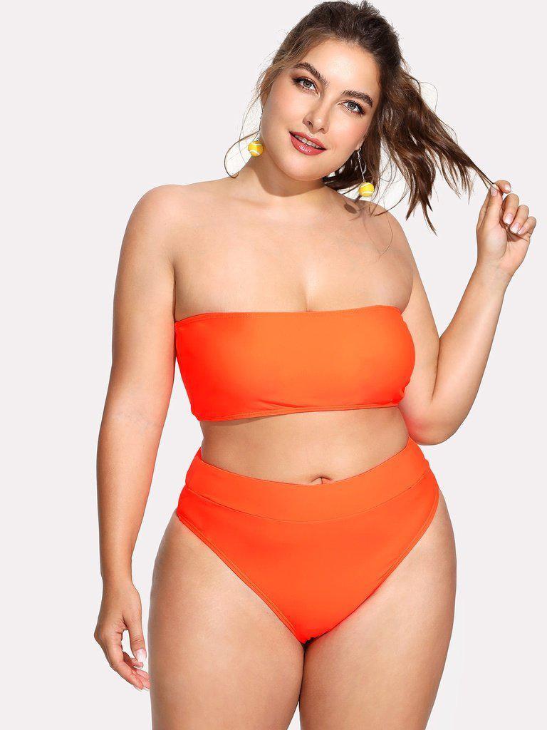 Bandeau Bikini Set