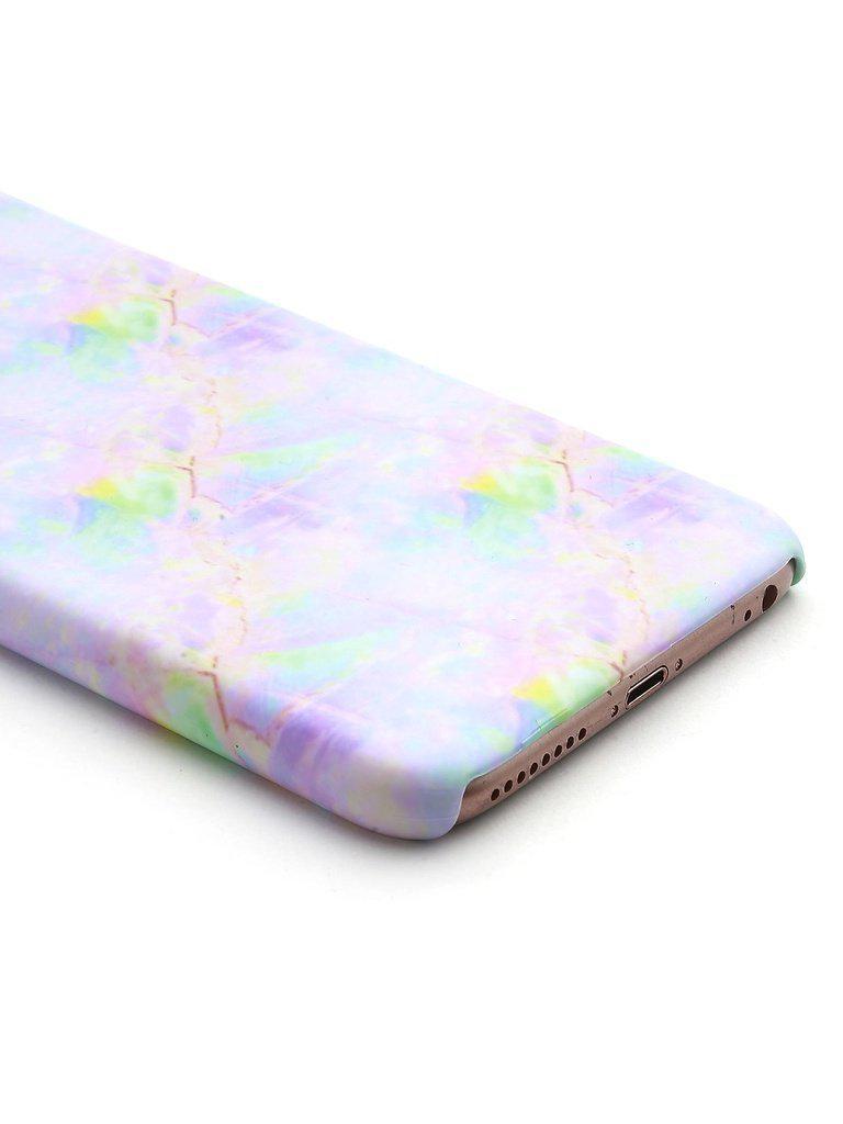 Iridescent Marble Print iPhone Case-others-Des Mess