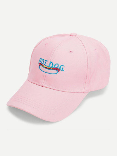Embroidered Food Baseball Cap--Des Mess