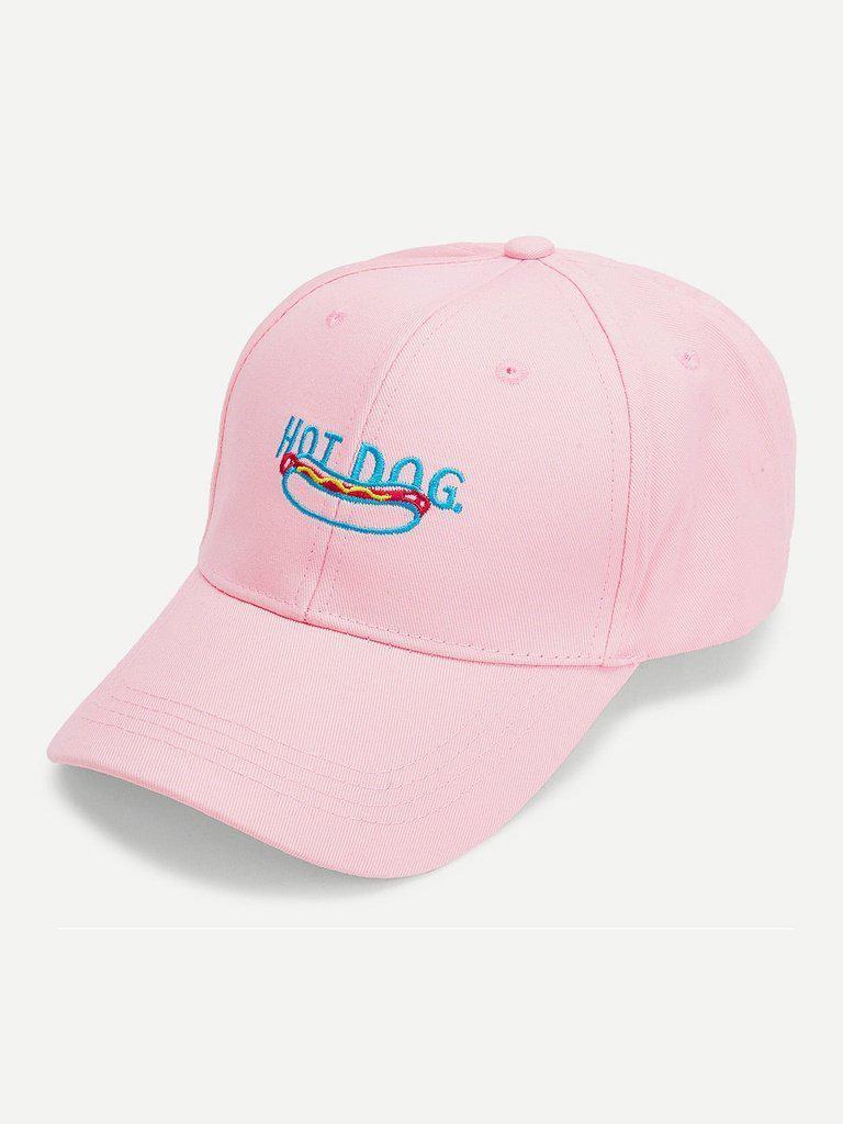 Embroidered Food Baseball Cap--Des Mess