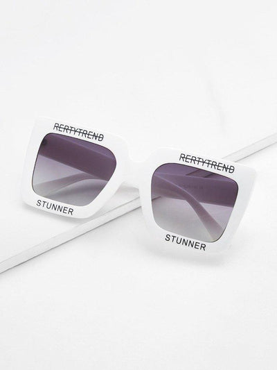 Oversized Square Sunglasses-accessories-Des Mess