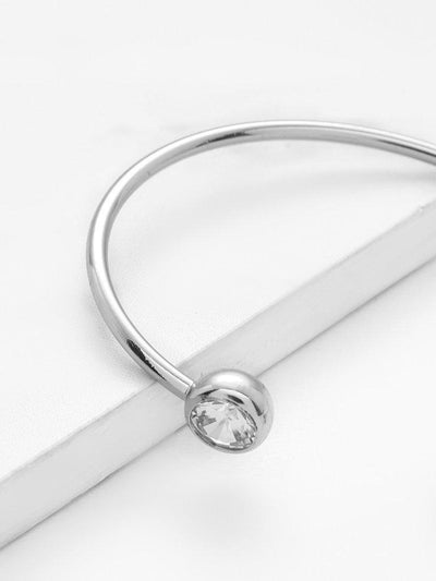 Metal Ball Design Cuff Bracelet-jewelry-Des Mess