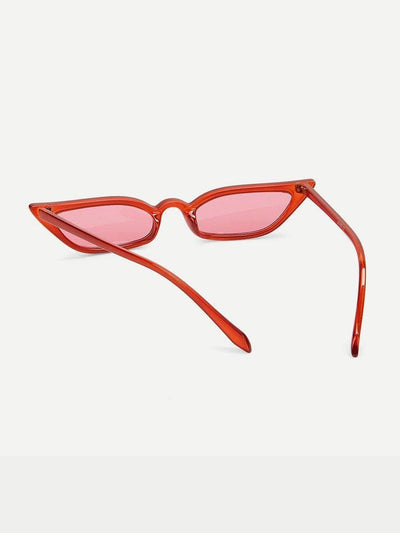 Cat Eye Mirror Lens Sunglasses-accessories-Des Mess