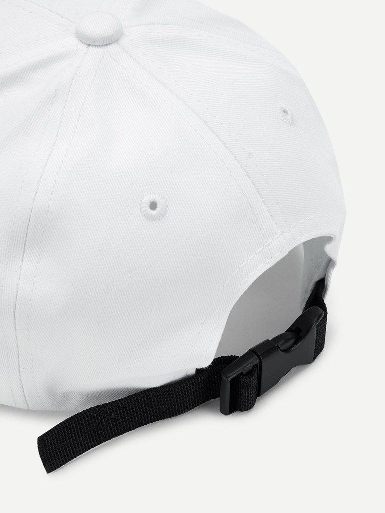 Embroidered Letter Baseball Cap-accessories-Des Mess