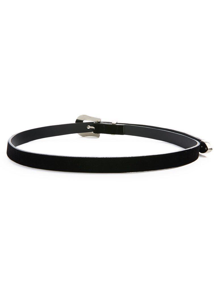Eyelet Western Suede Belt-accessories-Des Mess