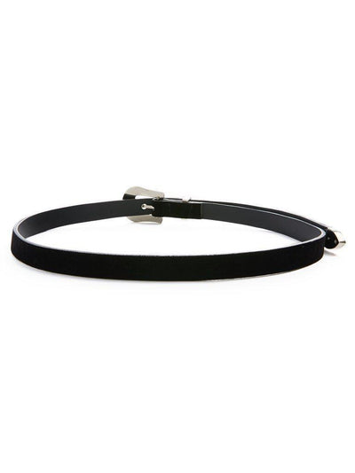 Eyelet Western Suede Belt-accessories-Des Mess