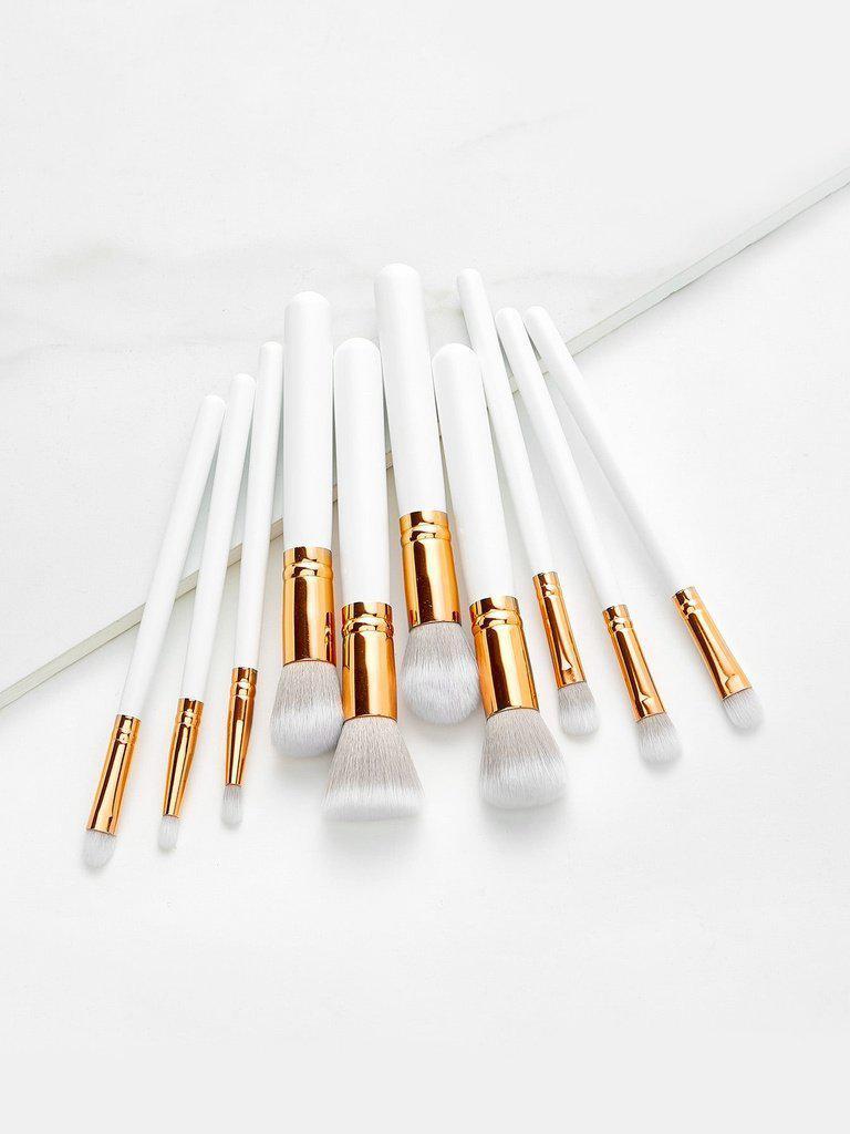 Delicate Cosmetic Brush 10pcs-makeup-Des Mess