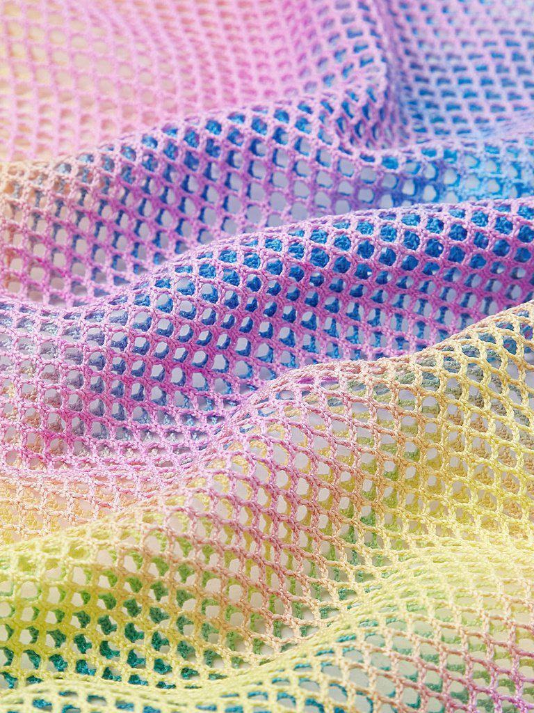 Pastel Tie Dye Mesh Dress-sportswear-Des Mess