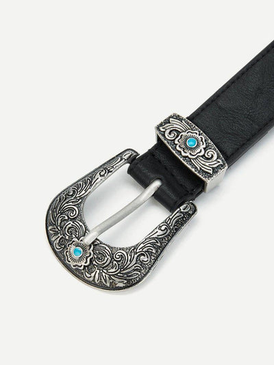 Western Buckle Belt-accessories-Des Mess