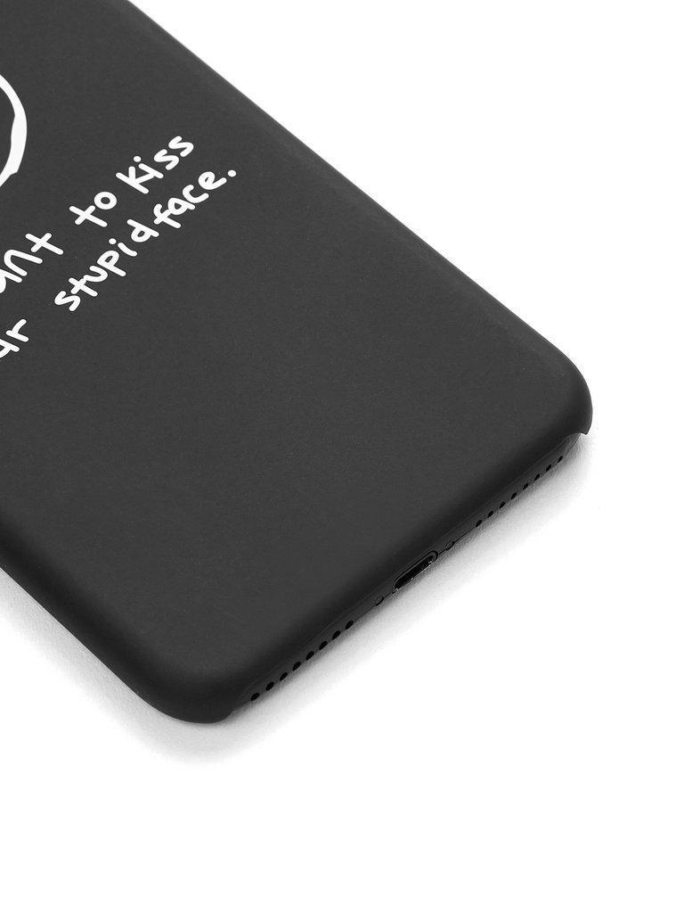 Slogan Print iPhone Case-others-Des Mess