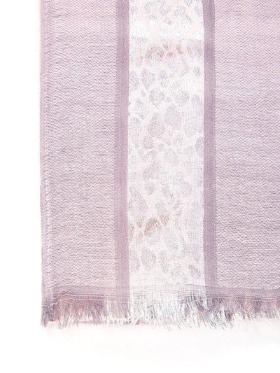 Frayed Trim Light Weight Scarf-accessories-Des Mess