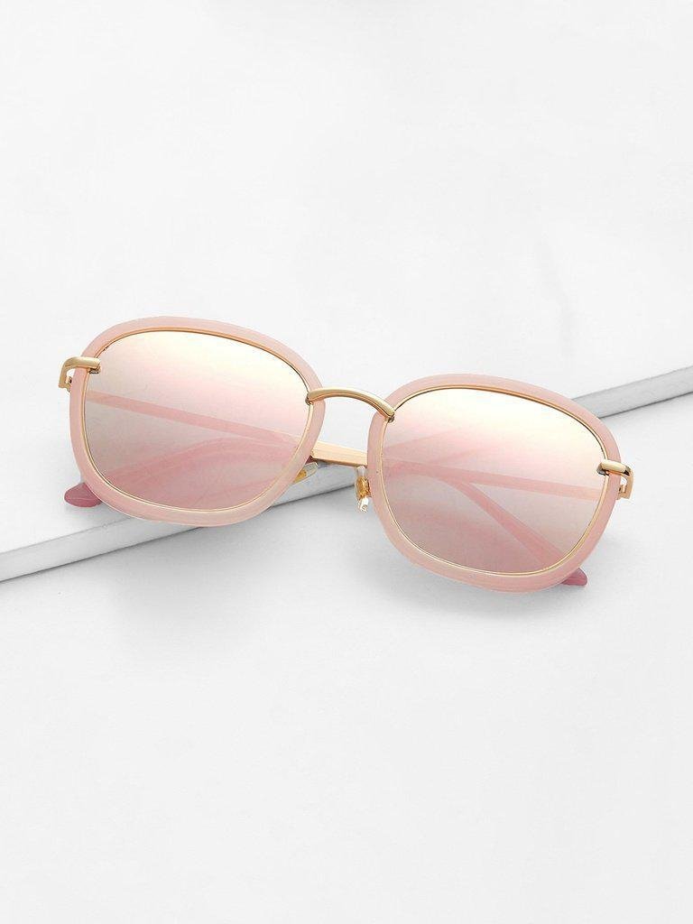 Double Frame Sunglasses-accessories-Des Mess